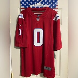 Christian Gonzalez Patriots Jersey